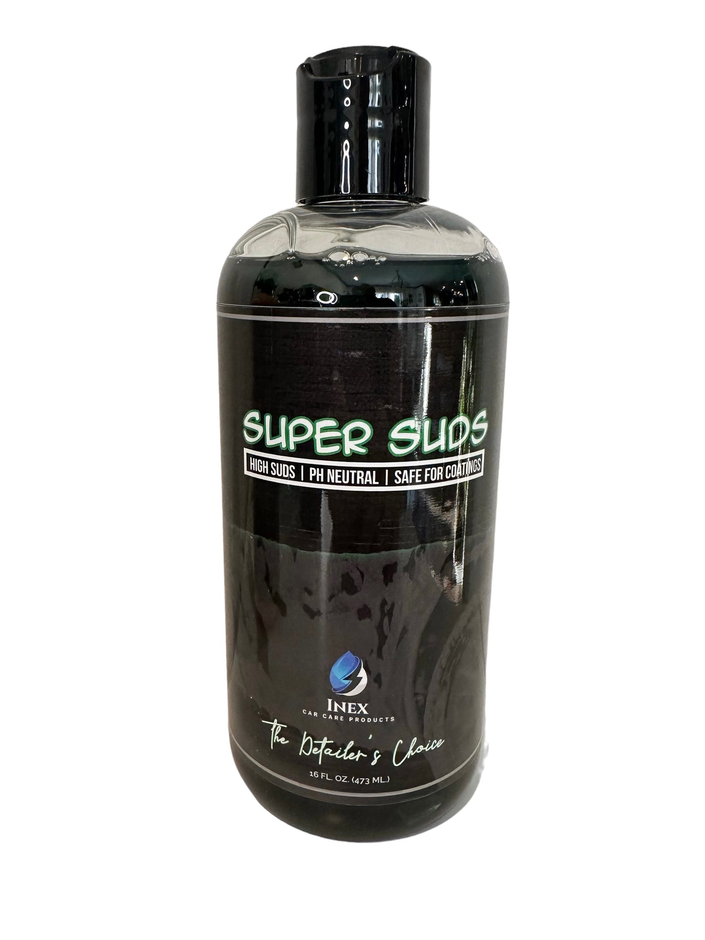 16oz. Inex Super Suds, Front